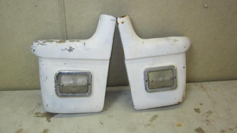 53 GMC Grill Side Panels, rust free...