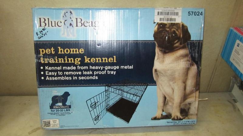 small dog kennel...