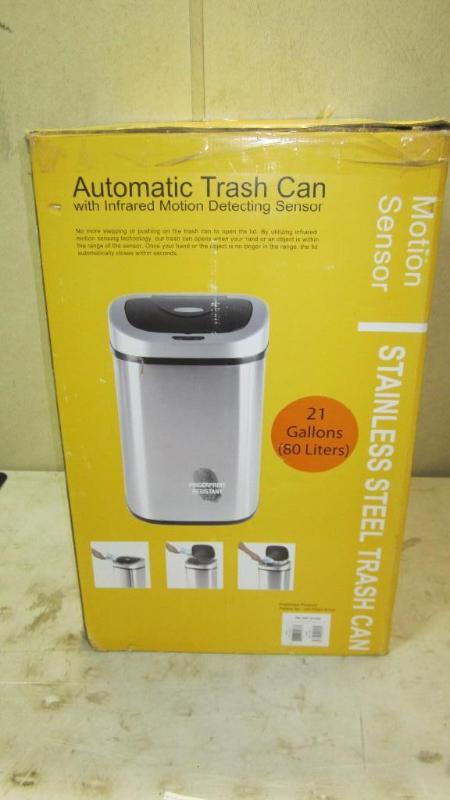 Automated trash can...