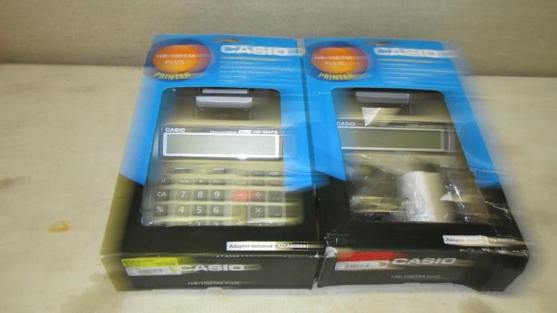2 casio calculators...