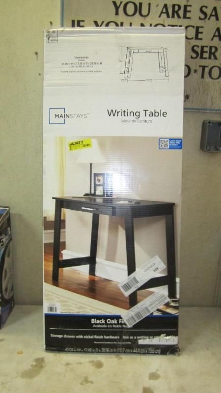 writing table...