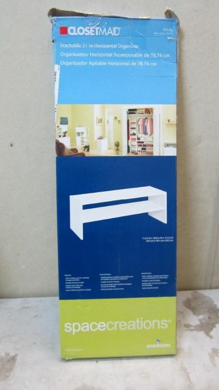 organizer shelf...