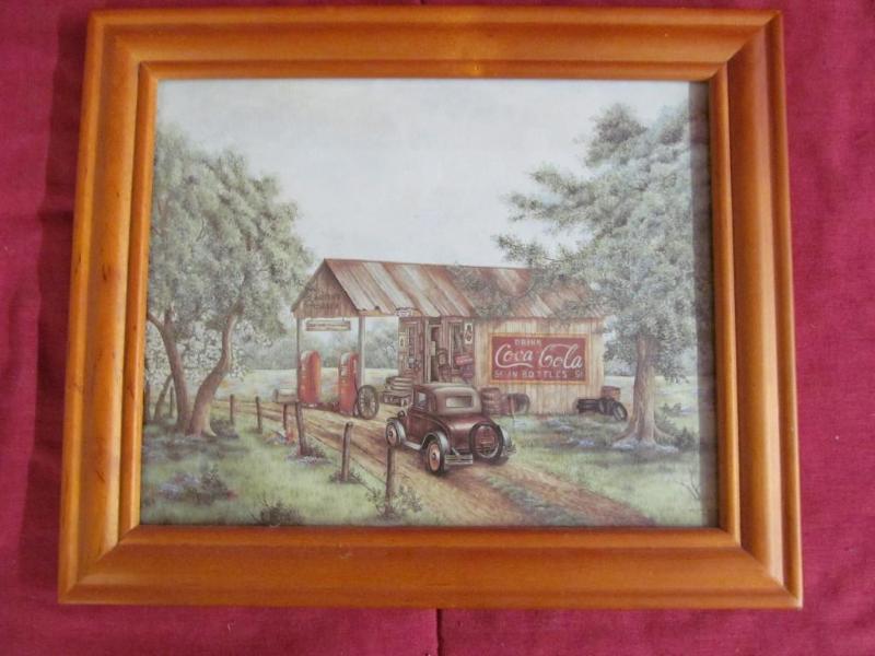 lot 122 image: 8" x 10" Martins Garage ...