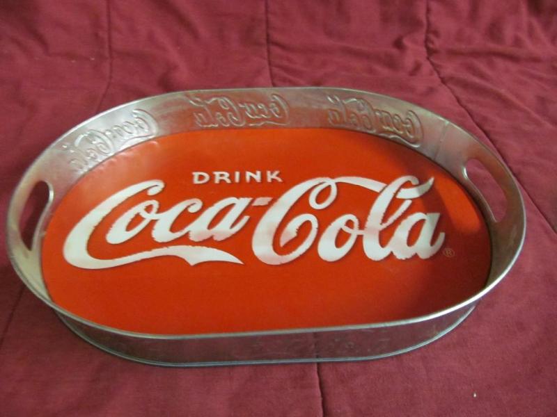 lot 127 image: Coca Cola Serving Tray...