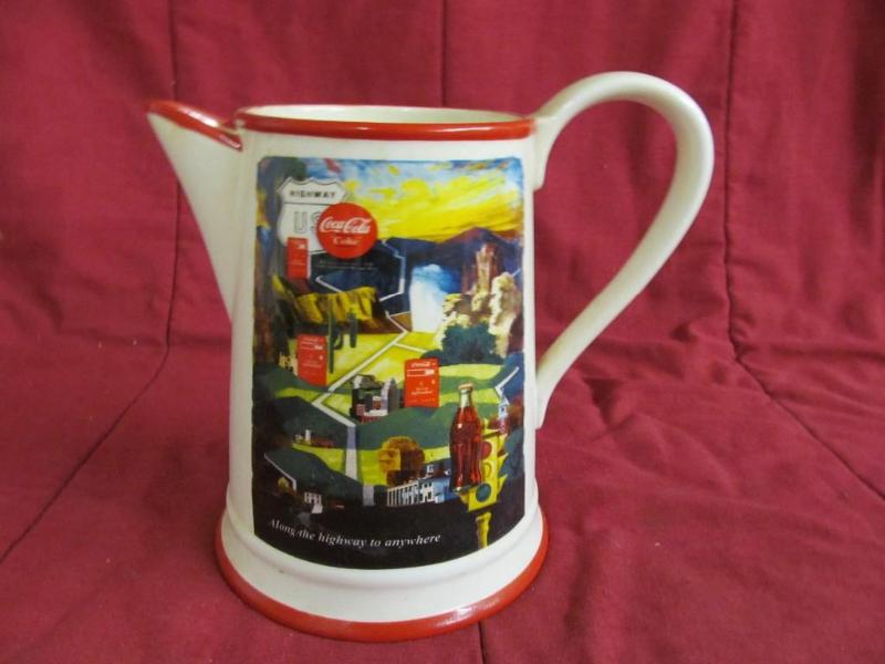 lot 134 image: Coca cola Pitcher...
