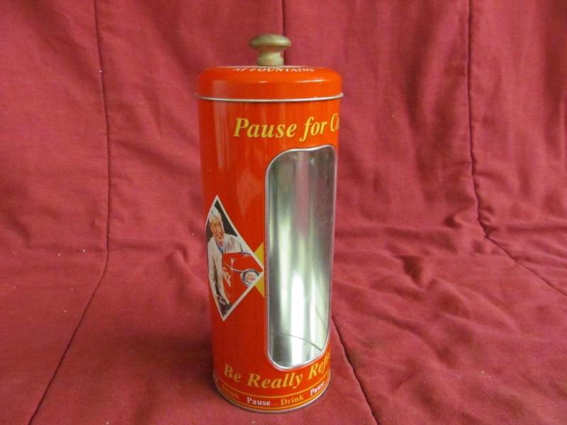 lot 138 image: Coca Cola Straw Container...