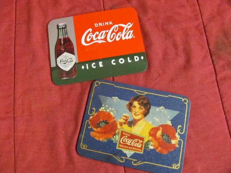 lot 139 image: 2 Coca Cola Hot Pads...