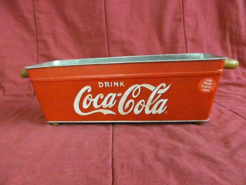 lot 141 image: Coca Cola Ice bucket with Handles...