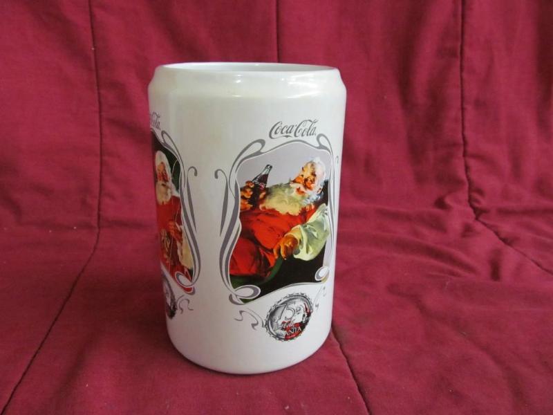 lot 147 image: Coca cola Canister -- Ceramic...