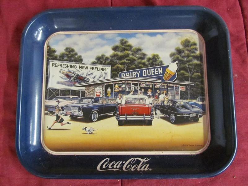 lot 160 image: Coca Cola Serving Tray 1994 10 12&...