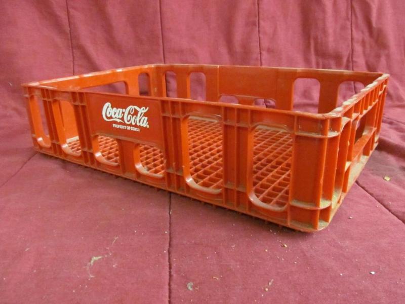 lot 162 image: Coca Cola Crate - Plastic...
