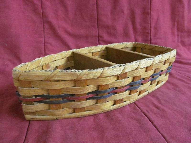 lot 168 image: Amish Hand Made Mini Boat 16" ...