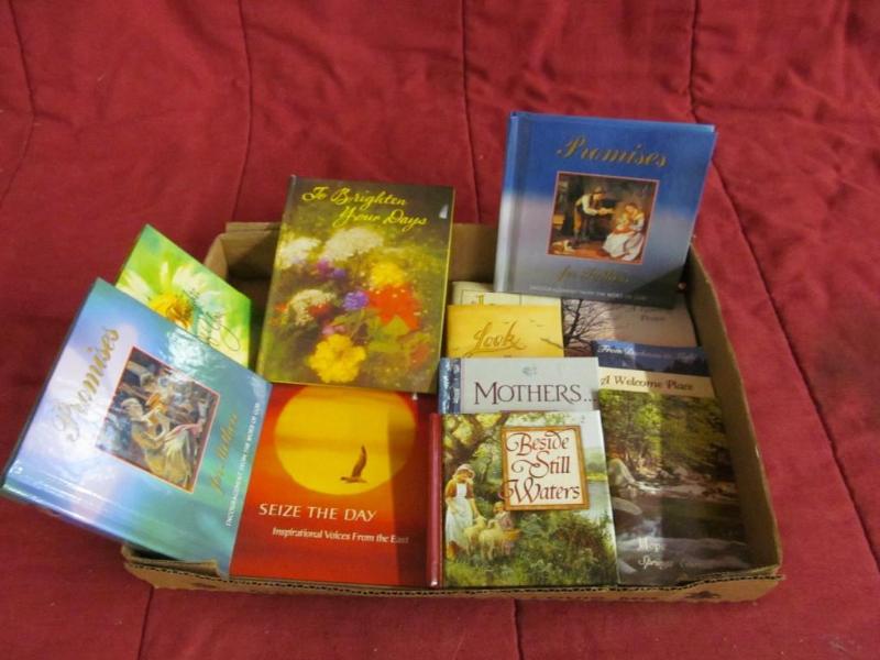 lot 219 image: Box of Inspirational Books...