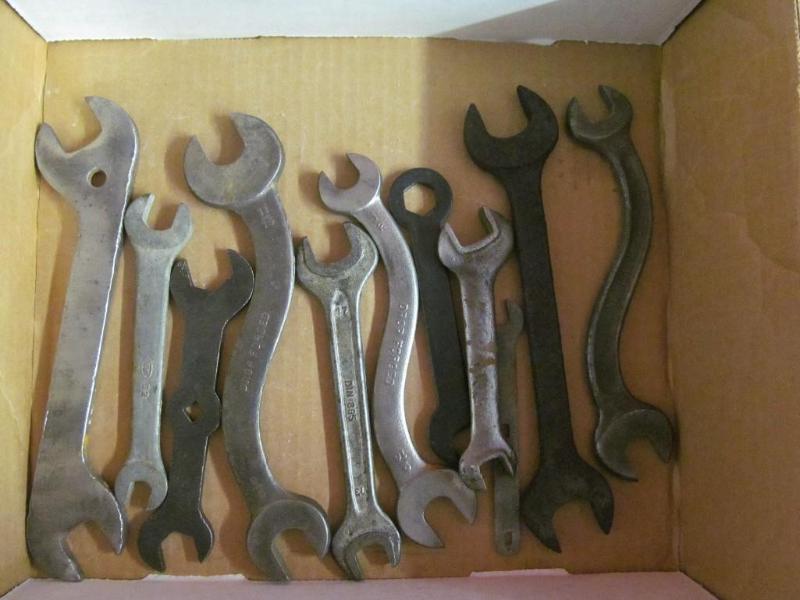 lot 248 image: Assortment of Vintage Wrenches...