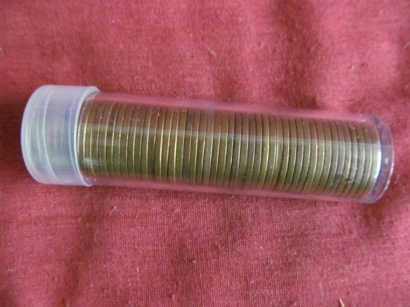 lot 25 image: Roll of Wheat Pennies...