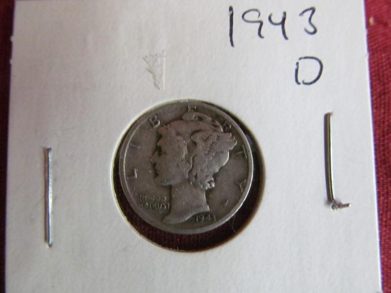 lot 28 image: 1930 Mercury Dime...