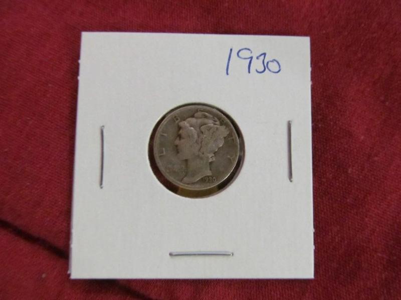 lot 31 image: 1943-D Mercury Dime...