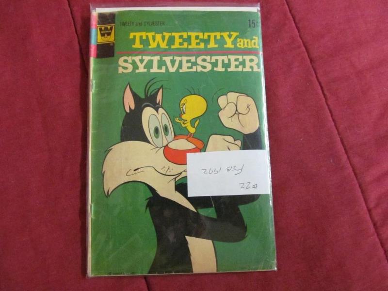 lot 48 image: Whitman .15 #22 Feb 1972 Tweety &am...