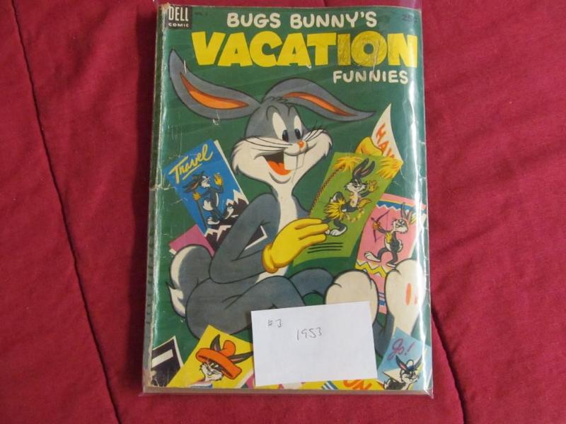 lot 54 image: Dell .25 #3 1953 Bugs Bunny...