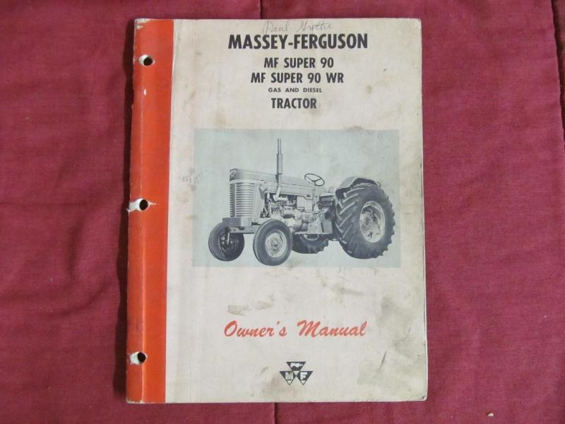 lot 65 image: Massey-Ferguson MF Super 90 and MF ...