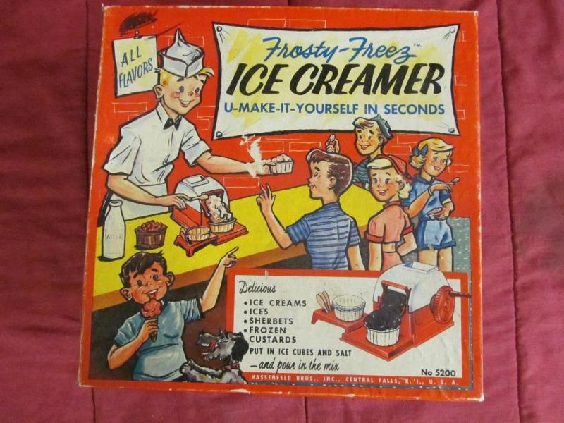 lot 70 image: 1952 Frosty Freeze Ice Creamer -- m...