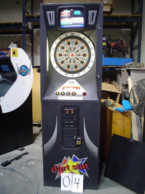 lot 2 image: Spectrum Coin Op Dartboard In good ...
