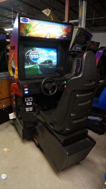 lot 4 image: Cruisin USA Sit Down Driving Game. ...