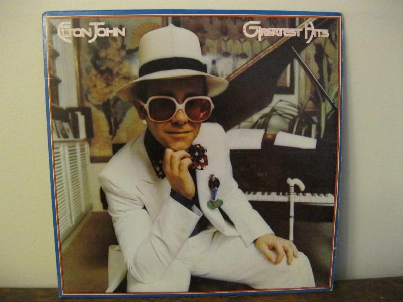lot 127 image: Elton John Greatest Hits Record Goo...