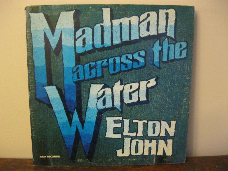 lot 128 image: Elton John Madman Across the Water ...