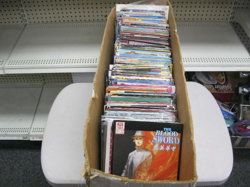 lot 163 image: Box Of 100 Plus Comic Books...