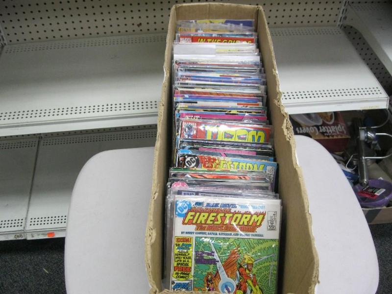 lot 164 image: Box Of 100 Plus Comic Books...