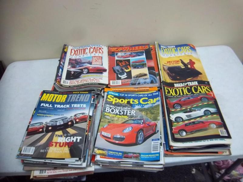 lot 34 image: Car Magazine Lot - Some May Be Vint...