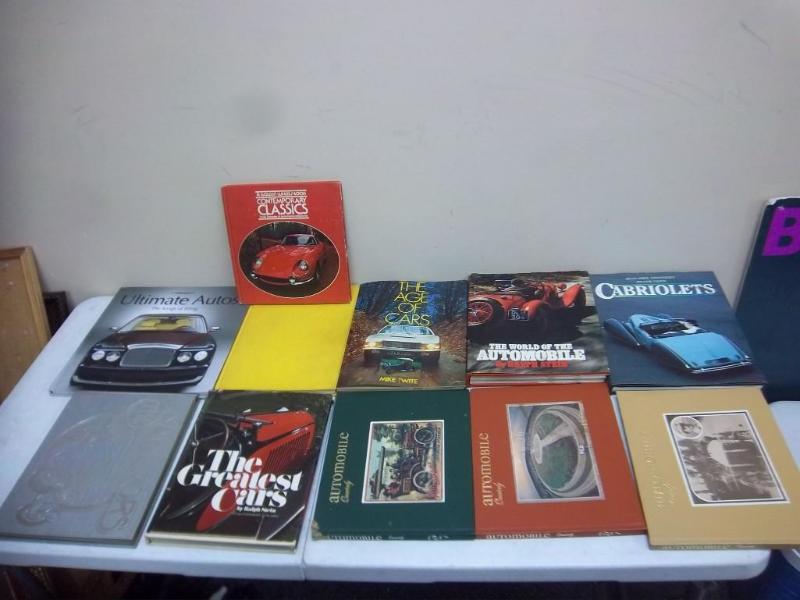 lot 35 image: Car Books Some Vintage...