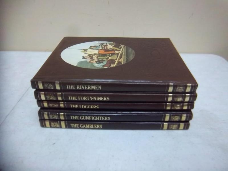 lot 37 image: Time Life Old West Books...
