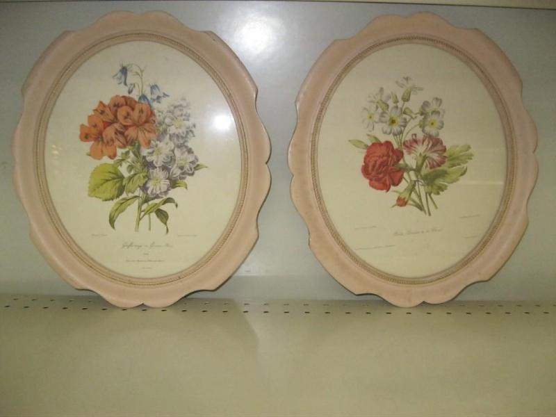 lot 49 image: Pair Of Vintage Prints And Frames...