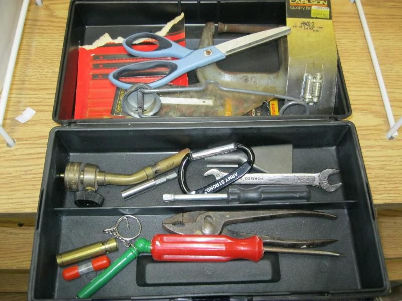 lot 58 image: Various Tools In Plastic Case...