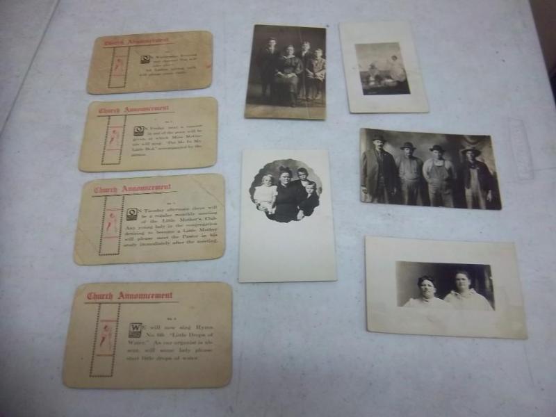 lot 73 image: Lot Of Old Time Photos And Church A...