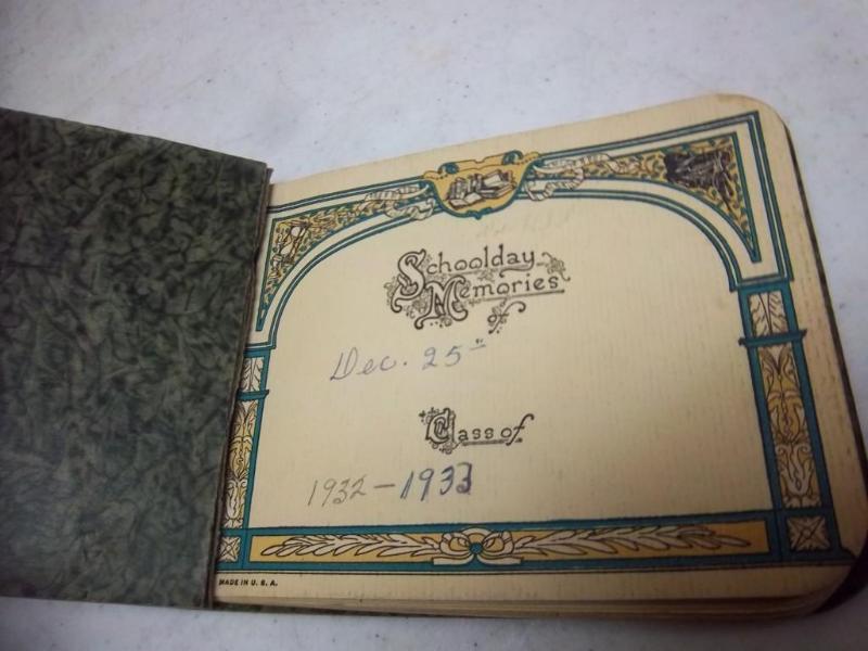 lot 75 image: School Day Memories Scrapbook From ...