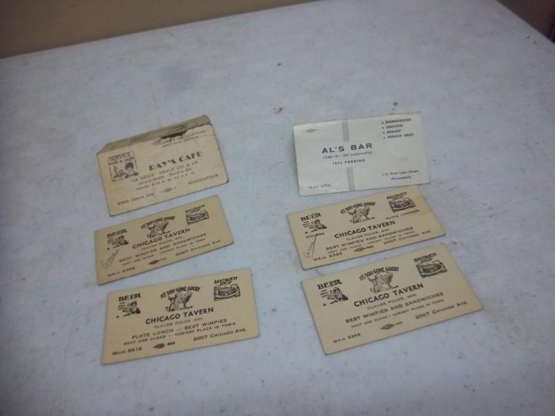 lot 76 image: Vintage Business Cards...