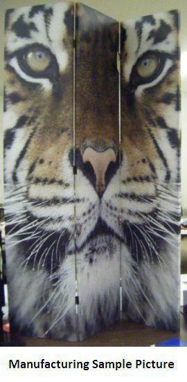 lot 117 image: NEW Reversible Animal Print 3 Panel...