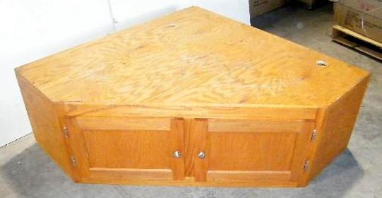 lot 148 image: Large Corner Cabinet - Could be use...