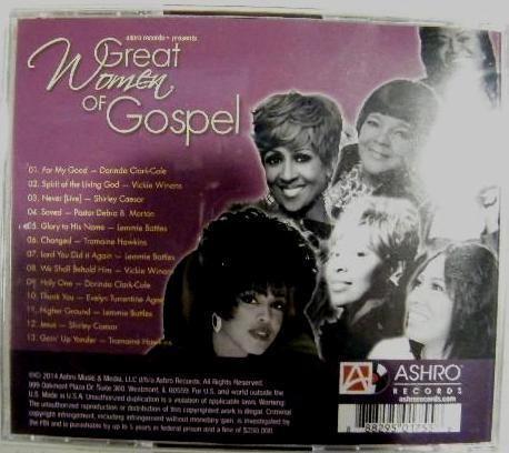 lot 50 image: NEW Great Women of Gospel CD Featur...