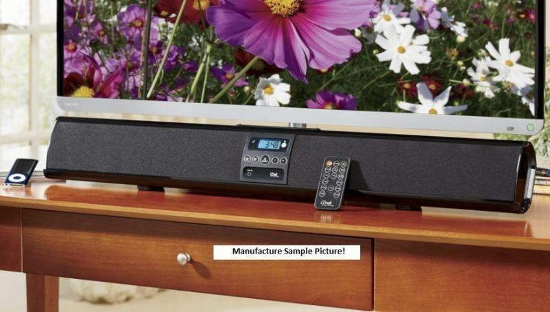 lot 71 image: Soundbar with Bluetooth Music Playe...