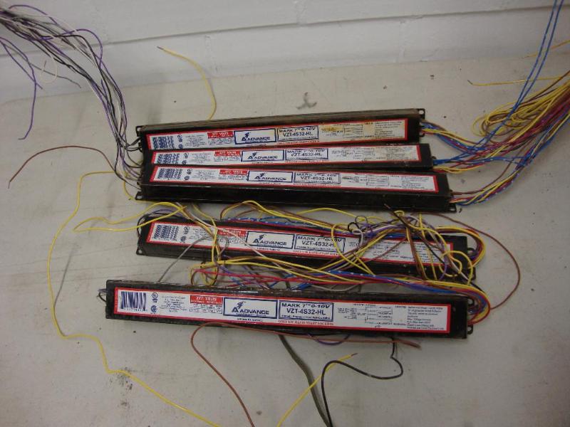 lot 124 image: Fluorescent Light Ballasts, lot of ...