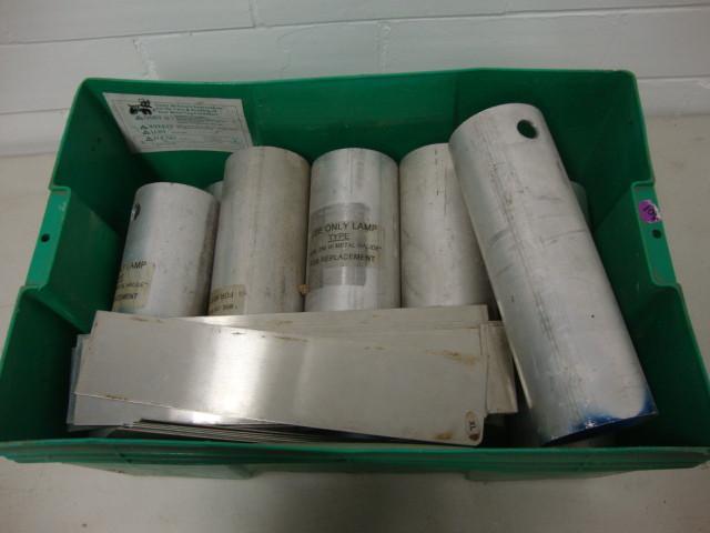 lot 131 image: Bin of Steel Tubes & Plates...