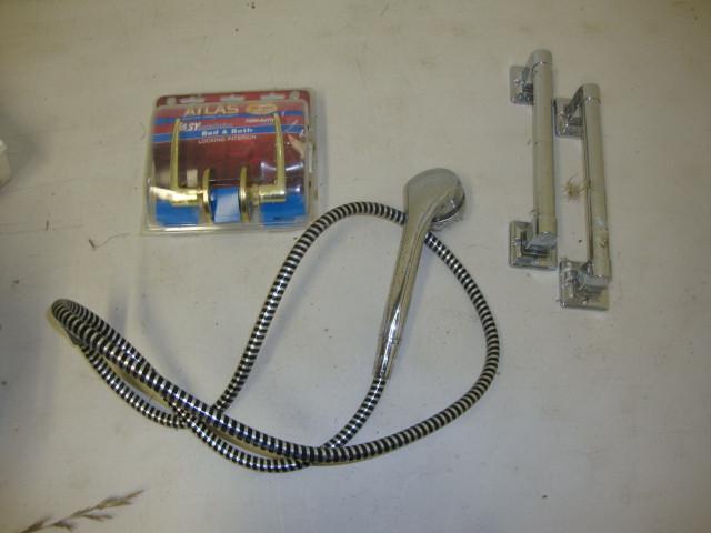 lot 133 image: Lot of Shower Handles, Shower Head,...