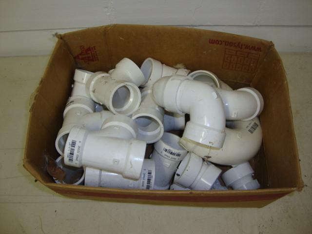 lot 134 image: 1 12in PVC Plumbing Fittings...