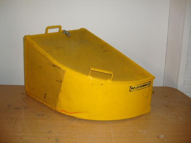 lot 22 image: Grass Gobbler Steel Grass Bagger...