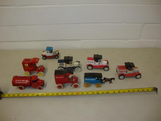 lot 34 image: ERTL Die Cast Coin Banks, lot of 7,...