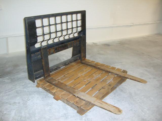 lot 4 image: Lano 48in Skidsteer or Bobcat Forks...